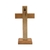 Crucifixo madeira mesa 17cm - comprar online