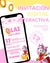 Invitación Interactiva Amy Rose Sonic