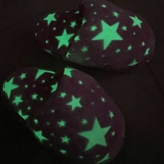 PACK X 6 Pantuflas que brillan en la oscuridad
