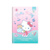 Caderno 1/4 Capa Dura Brochura Hello Kitty 80 Folhas Spiral