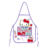 Avental Escolar com Bolso Hello Kitty Leo&Leo