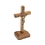 Crucifixo Madeira Tradicional 9 cm Mesa - comprar online