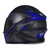 CAPACETE MOTO PRETO/GRAFITE/AZUL R8 58 - comprar online