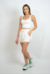 Falda Short Mila White - Viva Sports MX