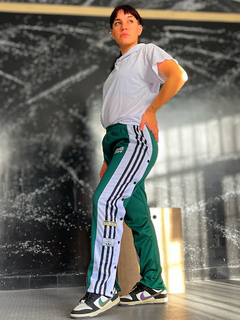 PANTALON ADIDAS BREAK BOTONES NACIONAL VERDE INGLES