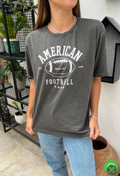 T-shirt estonada footbal cinza na internet