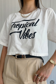 cropped tropical vibes - comprar online