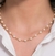 CHOKER OURO COM PEROLAS 35CM 1101