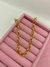 Choker Elo Português Banhado a Ouro 18K - comprar online