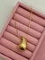 Colar Gota Lisa Banhado a Ouro 18K - comprar online