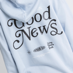 (CURVA) $16.000 c/u CANGURO RÚSTICO OVERIZE “GOOD NEWS” (UNISEX) TALLE S AL XL - comprar online