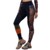 Calca Legging com Detalhe Lateral Bicolor