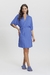 Robe Fem. Azul - comprar online