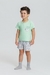 Pijama Baby Verde mescla Cachorro - comprar online