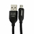 Cabo V8 Micro Usb Emborrachado 1.20 Metros Preto Shinka