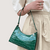 HAVILA - Bolsa Baguete Elegante de Crocodilo - Verde Escuro - loja online