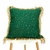 Cojin navidad verde 45x45cm luxury