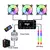 Kit Aigo ar12 120mm computador caso ventilador rgb dissipador de calor sincronização aura sata porta 12cm cooler argb silencioso