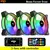 Kit Aigo ar12 120mm computador caso ventilador rgb dissipador de calor sincronização aura sata porta 12cm cooler argb silencioso - loja online