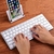 Mini Teclado Bluetooth para Tablet Mac Apple iPad Windows Android na internet