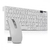 Kit Teclado e Mouse com Receptor Sem Fio ABNT2