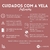 Vela Aromática Enigma com Frase surpresa dentro da vela / cera vegetal / cera de coco - La Odore na internet