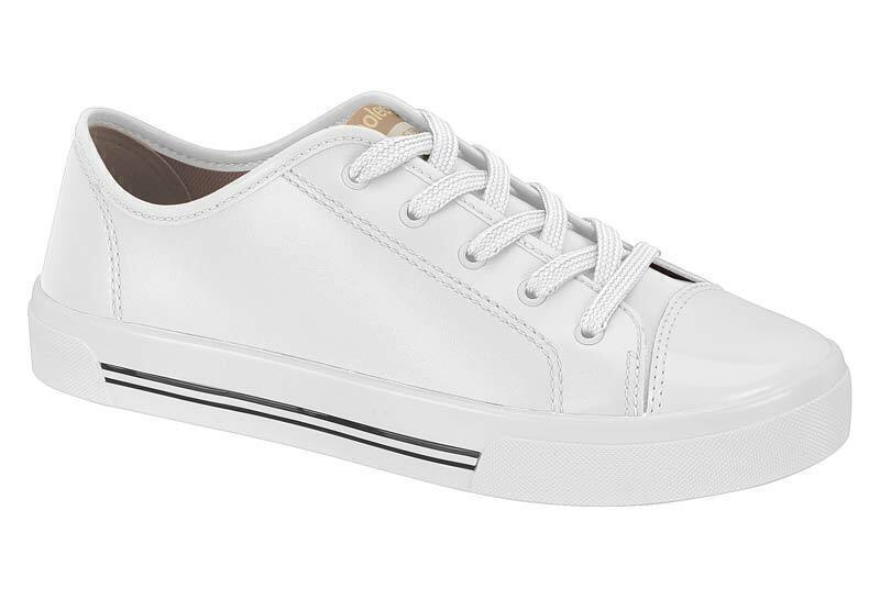 Tenis deals moleca branco e preto