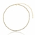 Colar Choker Riviera Zircônia banhado no ouro 18k