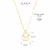 Colar Feminino Com Pingente De Gato Banhado A Ouro 18k - comprar online