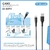 CABO DE DADOS E CARREGAMENTO IT-BLUE LE849V MICRO USB V8 3.1A 1M