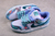 Futura Laboratories x Nike SB Dunk Low White and Geode Teal