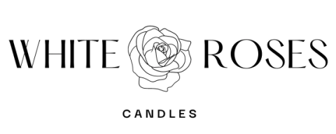 White Roses Candles