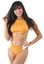 Biquini Top Alcinha De Amarrar Amarelo Cropped | REF: BK70