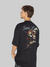 Camiseta Oversized - Archangel Preta - Saint Lumen