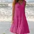 Jocoo Jolee-Mini vestido sem mangas para mulheres, vestido de verão Boho Beach, - Mary Fashions