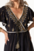 IBIZA - Vestido longo - Crepe de Viscose com bordados - LINHA PREMIUM - BOHO CHIC - loja online