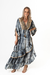 MADRID - Vestido longo - Viscose com bordados - LINHA PREMIUM - BOHO CHIC - loja online