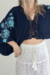 FLÓRIDA - Cropped - Crepe de Viscose com bordados - MANUH. | Moda Feminina | Boho | 