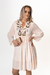 VIENA - Vestido curto - Crepe de Viscose com bordados - LINHA PREMIUM - BOHO CHIC - comprar online