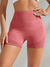 Short deportivo tono solido rojo - comprar online