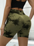 Short Tie Dye verde militar - comprar online