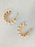 Aretes cadena de perlas - comprar online