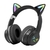 Headset Orelhas de Gatinho RGB