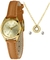 Relógio Lince Feminino Classic Dourado com Pulseira de Couro LRCH179L25 - comprar online