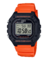 Relógio Casio Digital Masculino Preto e Laranja W-218H-4B2V