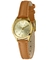 Relógio Lince Feminino Classic Dourado com Pulseira de Couro LRCH179L25