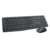 Combo Sem fio Logitech Teclado e Mouse MK235 Wireless Keyboard Preto