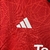 Camisa Manchester United I 23/24 -Torcedor Adidas Feminina - Vermelha com detalhes em preto e branco - GOL DE PLACA ESPORTES 