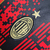 Imagem do Kit Infantil AC Milan II 23/24 - Puma - Preto com detalhes em vermelho e dourado