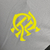Camisa Regata Flamengo Treino 24/25 - Torcedor Adidas Masculina - Cinza com detalhes em preto e amarelo - loja online